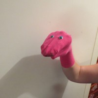 Hannah's Sock Puppet