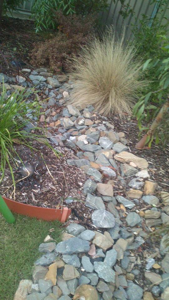 Make your own creek bed