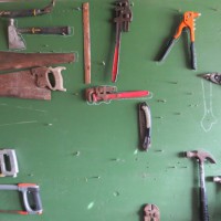 Blackboard Tool Wall