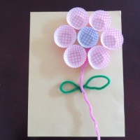 Cup Cake Patty Flowers