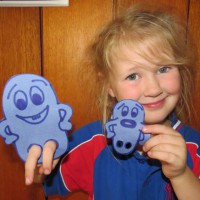 Paper Finger Puppets