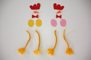 Easter Chicken shapes