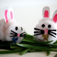 Fluffy Easter Bunnies