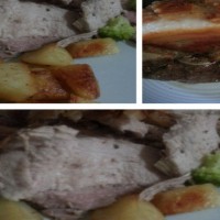 Seasoned Roast Pork with Crisp Crackling