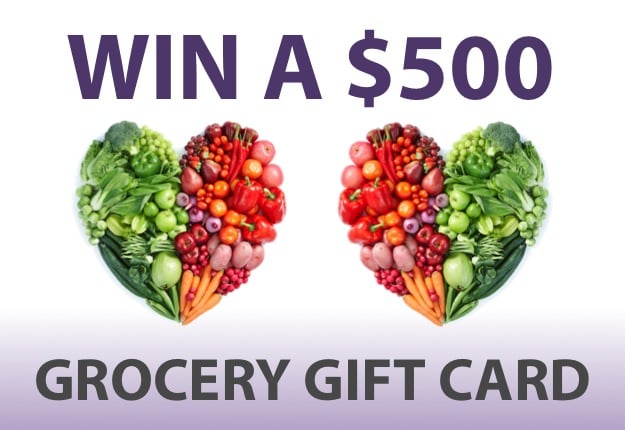WIN a Grocery Gift Card