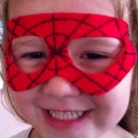 Spiderman Felt Mask