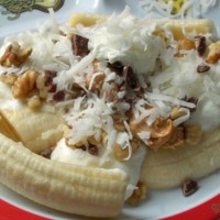 Good girl banana split