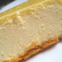 Baked vanilla Cheesecake