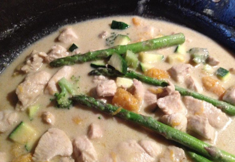 Thai Chicken & Vegetable Green Curry