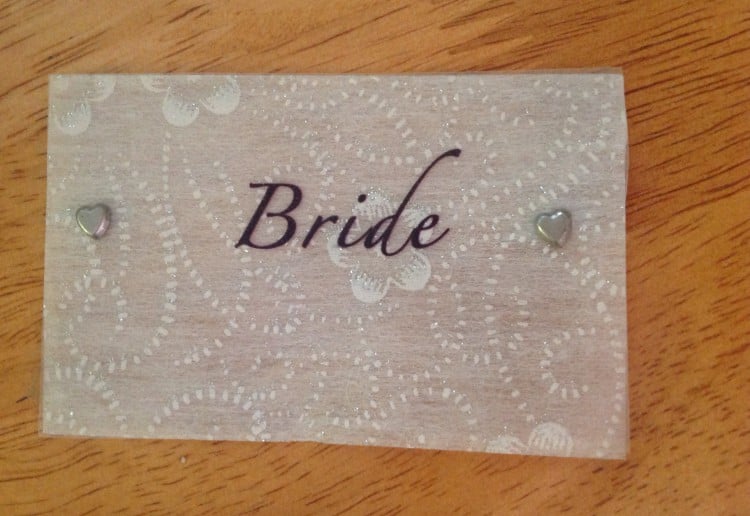 Wedding Name Cards