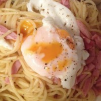 Bacon & Egg Spaghetti