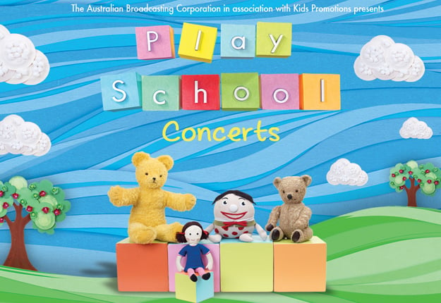 WIN 1 of 5 Play School LIVE prize packs for the 2014 tour