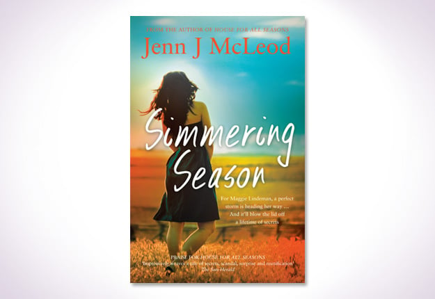 SIMMERING SEASON by Jenn J McLeod published by Simon & Schuster