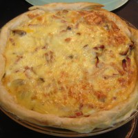 Egg and Bacon Pie