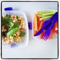 School-Friendly Fried Rice (no nuts, eggs, dairy, shellfish or gluten)