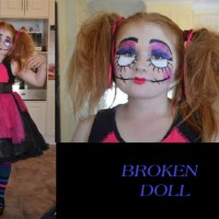 Broken Doll for Halloween