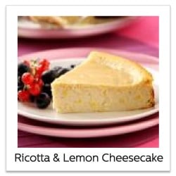 Ricotta & Lemon Cheesecake using the Philips Airfryer XL