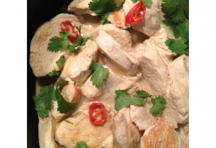 Creamy Chicken with spice!