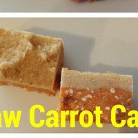 Raw Carrot Cake