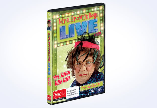 WIN 1 of 20 Mrs. Brown Rides Again DVDs