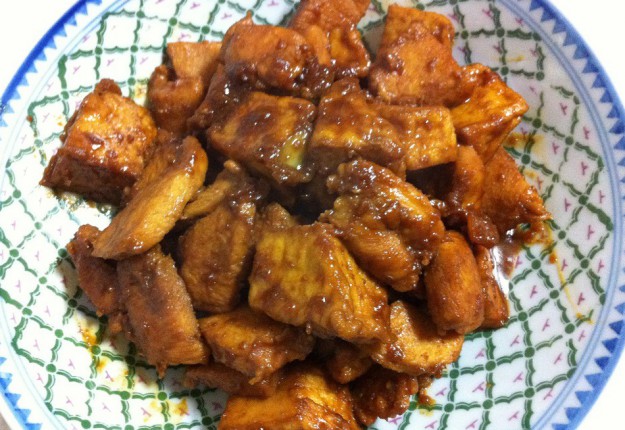Braised Chicken with Tofu