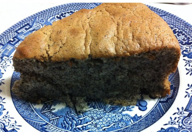 Black Sesame Chiffon Cake