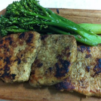 Pork Steak with Broccolini
