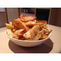 Potato Wedges with Rosemary & Cracked Black Pepper