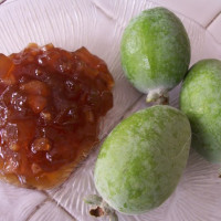 FEIJOA, PINEAPPLE AND GINGER JAM
