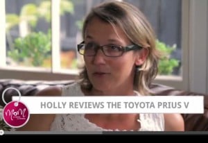Holly reviews the Toyota Prius V