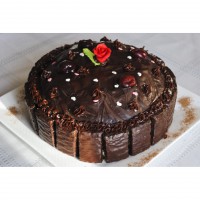 Rich Black Forest Cake.