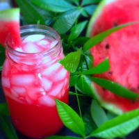 Coconut, Lime & Watermelon Smoothie