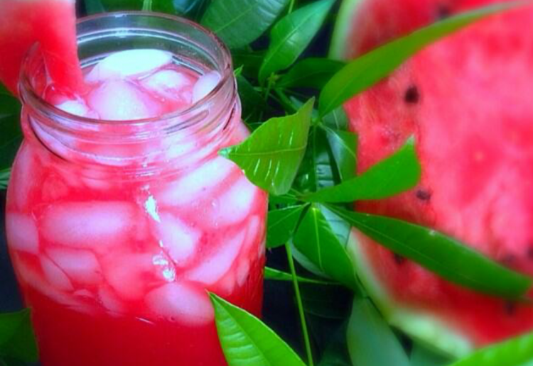 Coconut, Lime & Watermelon Smoothie