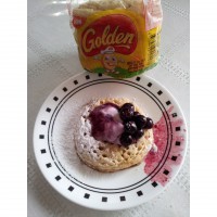 Smooth Blueberry Yogurt Twist