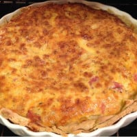 Bacon and Onion Quiche