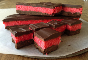 Cherry Coconut Chocolate Biscuit Slice - Real Recipes from Mums