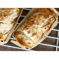 Eggless banana bread