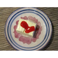 Robyn's home made creamy vanilla ice cream