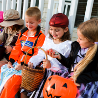 Lolly free treats to give trick or treating kids this Halloween