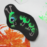 Toe print caterpillars