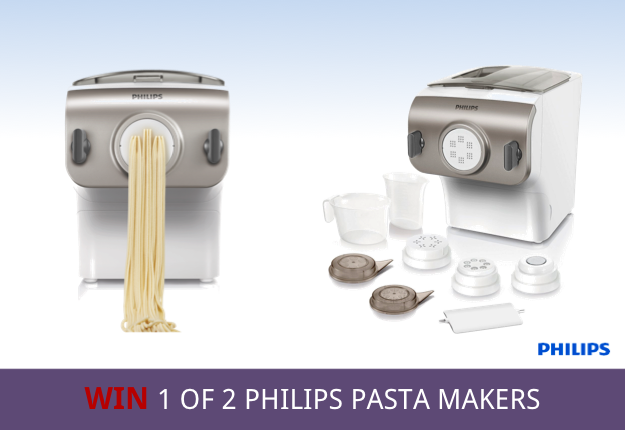 WIN 1 of 2 Philips Pasta & Noodle Makers!