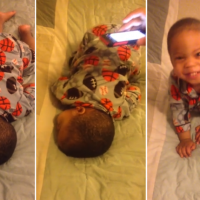 ADORABLE VIDEO: This is how baby Christian wakes up in the morning!