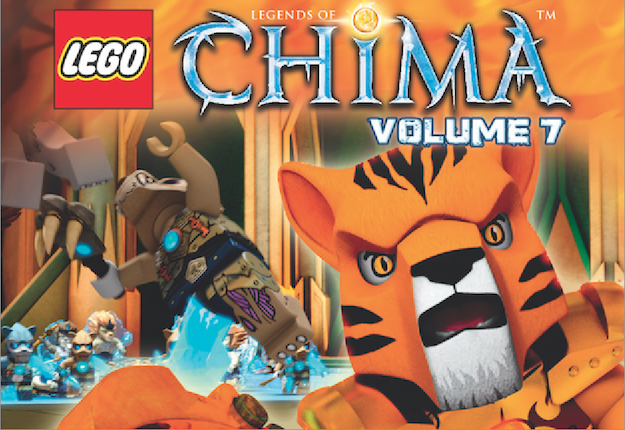WIN 1 of 26 LEGO® Legends of CHIMA™ DVD’s