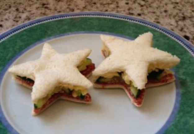 Festive sandwiches