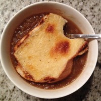 Sage and onion soup