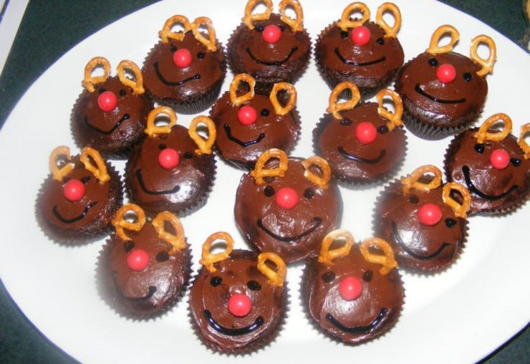 Reindeer cupcakes