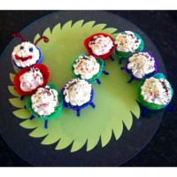 Vegan Rainbow Vanilla Cupcakes