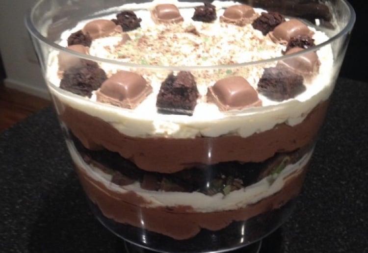 After Dinnermint Trifle