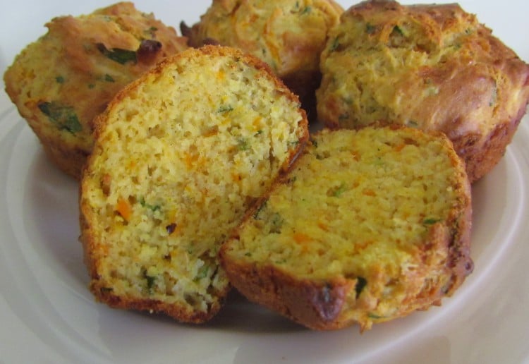 Carrot and parsnip muffins