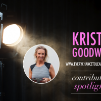 Contributor spotlight...Kristy Goodwin!